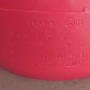 High quality welded gas cylinders for sale FM 200 cylinder