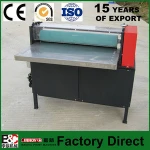 high speed automatic folder gluer paper box making lines machinery shh-800b folder gluer the pressing part