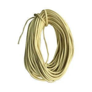 high strength 2mm 3mm double braided kevlar aramid rope
