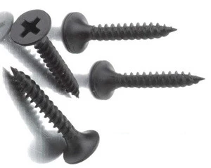 High-strength black self tapping screw for metal sheet