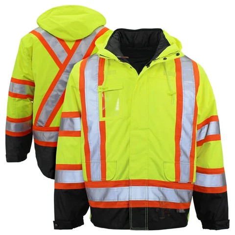 Buy High Visibility Reflective Jackets For Men, Safety Jacket With ...
