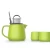 Import Hight Quality Multicolor Porcelaian/Ceramic Tea Set with teapot and tea cup from China