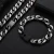 Import Hip Hop Iced Out Jewelry Half Diamond 5A Zircon 12mm Stainless Steel Bracelet with Four Sides Polished Cuban Link Chain for Men from China