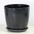 Import Home &amp; Garden biodegradable plant bamboo fiber nursery flower pot planter wholesale 8.8 7.8 7 6 5.3 inch from China