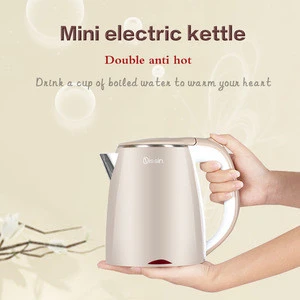 Home Appliance Water Heating electric kettle coffee machine 1L Stainless Steel travel kettles