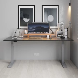 Home Office Sit Ttand Computer Motorize Height Adjustable Table Electric Standing Desk