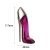 Import Hot sale 25ml golden sprayer pump high-heeled shoes plastic perfume bottle from China