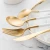 Import Hot Sale 304 Western Cutlery Restaurant Stainless Steel Wedding Metal Spoon Fork Cutlery from China