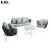 Hot Sale Aluminum Patio Garden sofa set waterproof Rope Outdoor Furniture