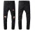 Import HOT SALE  AMAZON AMARI black color Men Boy  New design denim  jeans  pants high street  hip hot men jeans from China