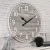 Hot Sale Factory Direct Creative Wall Black Wood Decorative Clock