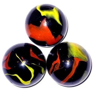 hot sale high quality red glass marbles