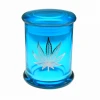 Hot sale New Arrival Custom Logo Herb Weed Tobacco  Stash Pop Top Jar Glass Lid Storage Container Lighters &amp; Smoking Accessories