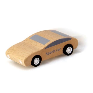 Hot sale new design pull back car toy educational kids wooden car toys