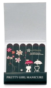 Hot sale new products mini painting match box nail file