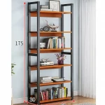 Hot Sale Panel Wooden Style Book Rack / Book Shelf / Bookcase Simple Designs
