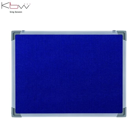 Hot sale pine wood standard bulletin board any color fabric board supply office or school