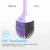 Import Hot sale product electric silicone Hot sale product silicone toilet brush and plunger set from China