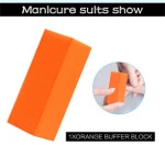Hot Sale Sanding File UV Gel Polish Tools Kit Nail Files Brush Durable Buffing Grit Sand Fing Nail Art Tool