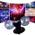 Import Hot Sale USB RGB Party Light Twin Crystal Magic Ball Led Stage Disco Party Light from China