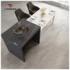 Hot selling dining table modern dining room furniture tables extendable size