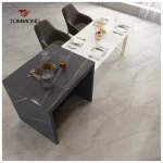 Hot selling dining table modern dining room furniture tables extendable size