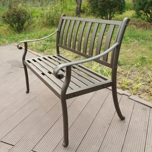 Hot Selling good Quality patio metal garden bench parts