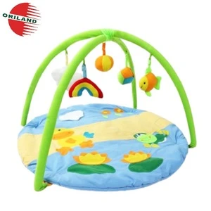 Hot selling musical baby play mat indoor activity gym playmat