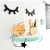 Import Hot Selling Nordic Creative Cartoon wooden Eyelash Wall Stickers Home Decoration from China