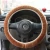 Import Hot selling plush warm car steering wheel cover from China