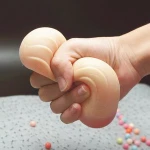 Hot Selling Scrotum Shape Stress Ball Adult Gift Joke Toy Men Testicle Ball Toy