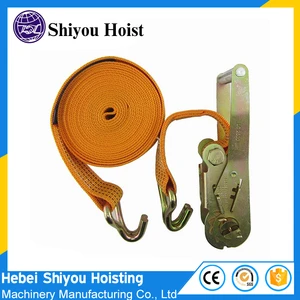 Hot-selling Stainless steel handle ratchet tie down straps lashing belt