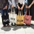 Import Hot selling standard size custom logo printed canvas tote bag fashion promotional canvas bag from China