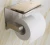 Hot Selling SUS 304 Stainless Steel Toilet Paper Holder With Phone Self Sand Polished Tissue Roll Holder For Bathroom