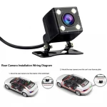 Hot Selling Waterproof Universal Car Rear View Camera Reverse Back Up Car Camera