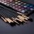 Import Hot Women Accessories Professional OEM Beauty Cosmetic Product 11PCS Black Wood Handle Brow Lash Brush Set for Eye Makeup from China