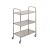 Import Hotelware Equipment Knocked-Down Hotel Stainless Steel Dining Cart Food Service Trolleys from China