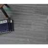 house used solid grey hand scraped strand woven bamboo flooring