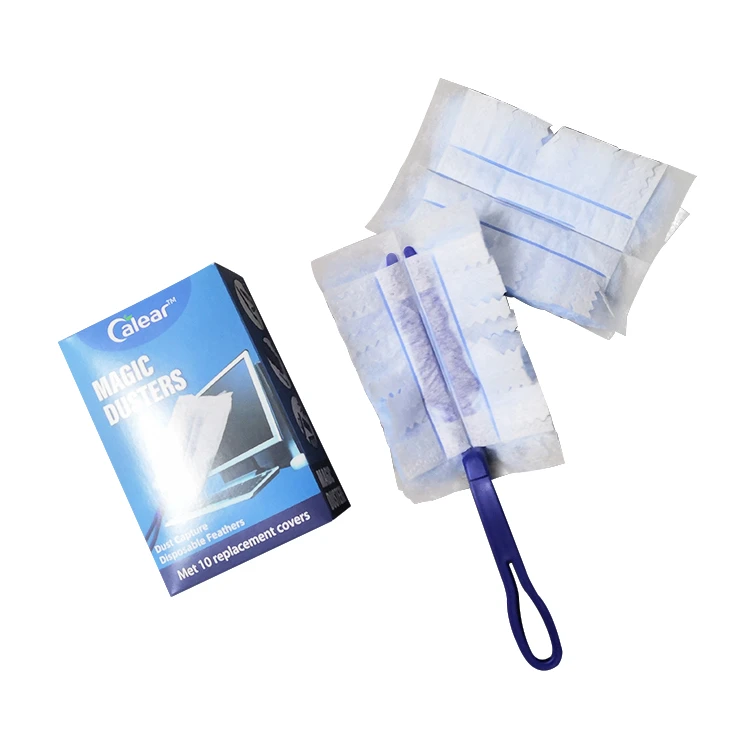 Household cleaning Nonwoven disposable magic electronic duster cleaning kit