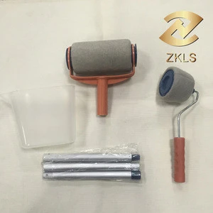 Household No Mess Filling Paint Roller With 2 Types Rollers