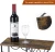 HS127 Wine Racks Countertop, Hold 6 Bottles and 4 Wine Glass Rack Wine Holder, Freestanding Wine Rack for Home, Kitchen, Bar, Wine Cellar, Cabinet