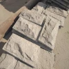 Hubei cheap wall construction material White and grey granite g603 garden stone with Mushroom surface