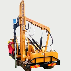 HXR26D hydraulic hammer PV Power station pile driver equipment