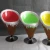 Import ice cream table cone shop furniture large artificial ice cream cone from China