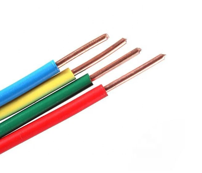 IEC standard china types house wiring 2mm 3mm 2.5mm 6 mm 16mm lighting  pvc cu single wire electric wire