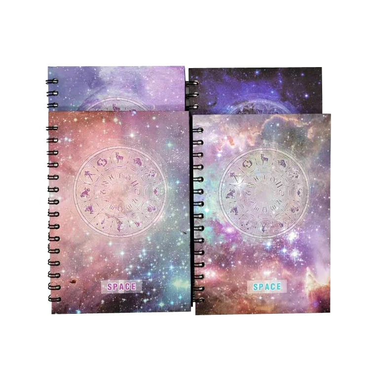 In Stock A5 Paper Cover Zodiac Journal Notebook Spiral Notebook Custom Printed