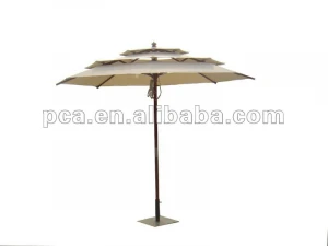 Indonesian decorative garden umbrellas with 3layers