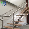Indoor Easy Installation Stairs Home Prefabricated Arc Stainless Steel Interior Design Of Stairs