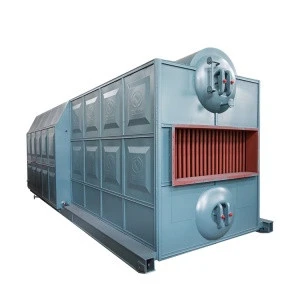 Industrial 6 ton coal fired steam boiler used for textiles mill