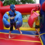 Inflatable fighting sport field inflatable bouncy boxing ring